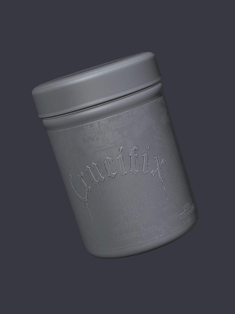 Original geometry in neutral clay shading.