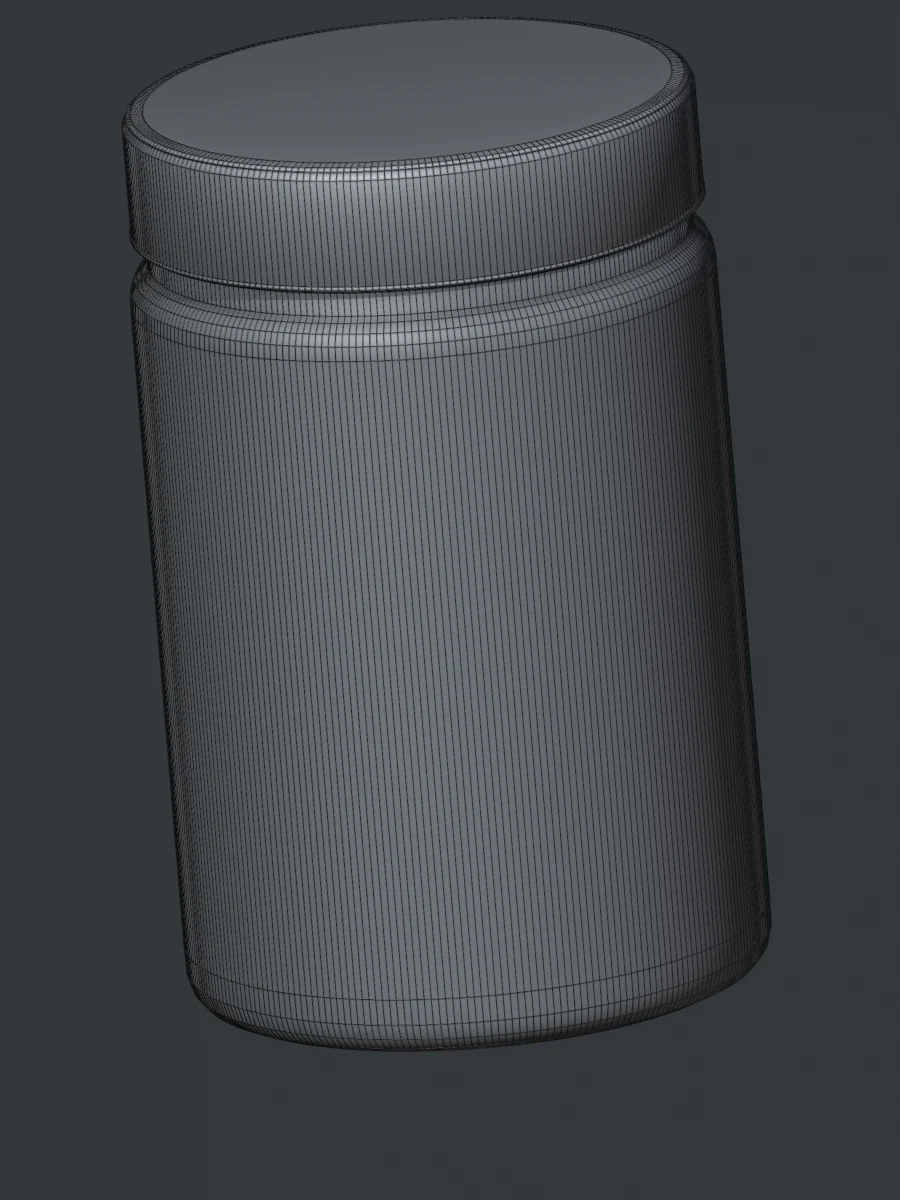 Control mesh from the Convict production scene