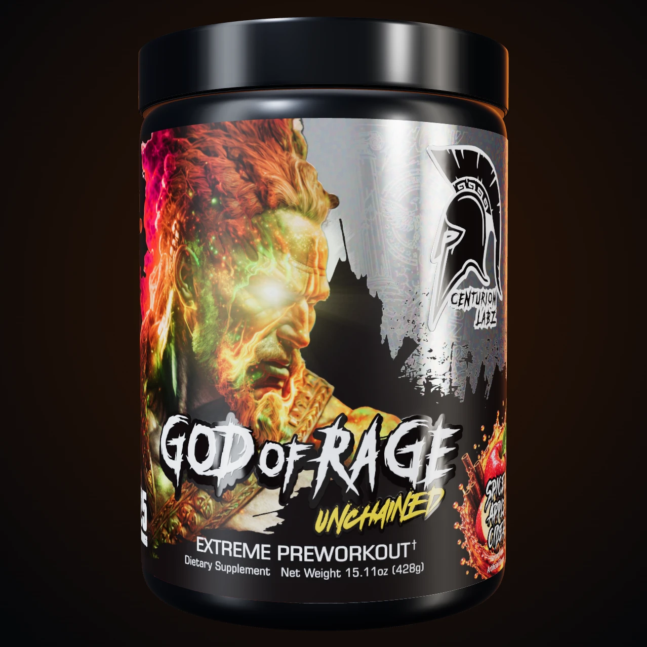 GOD OF RAGE product render