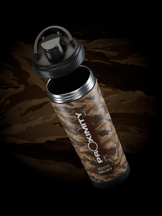 ICESHAKER — CAMO / STAINLESS STEEL